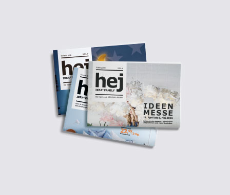 IKEA Hej Magazin Editorial Design