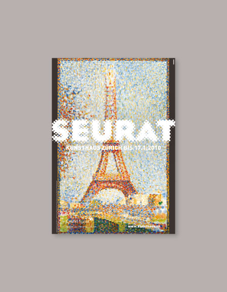 Kunsthaus Zürich Seurat Poster Ausstellungsplakat