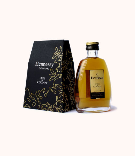 Packaging Design für Hennessy Cognac