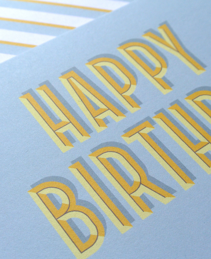 Grusskarten Rothirsch Happy Birthday Close Up
