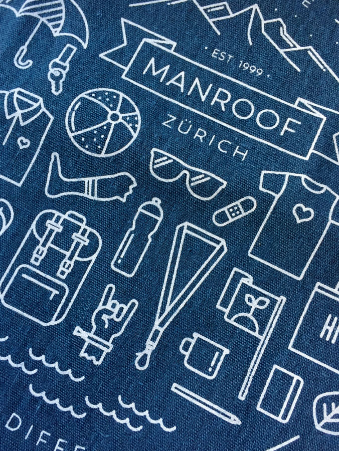 Gym Bag Manroof Close Up