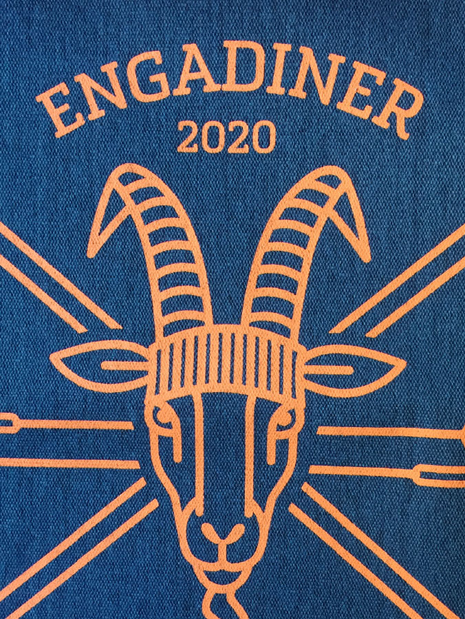 Gym Bag Engadiner Skimarathon Detail