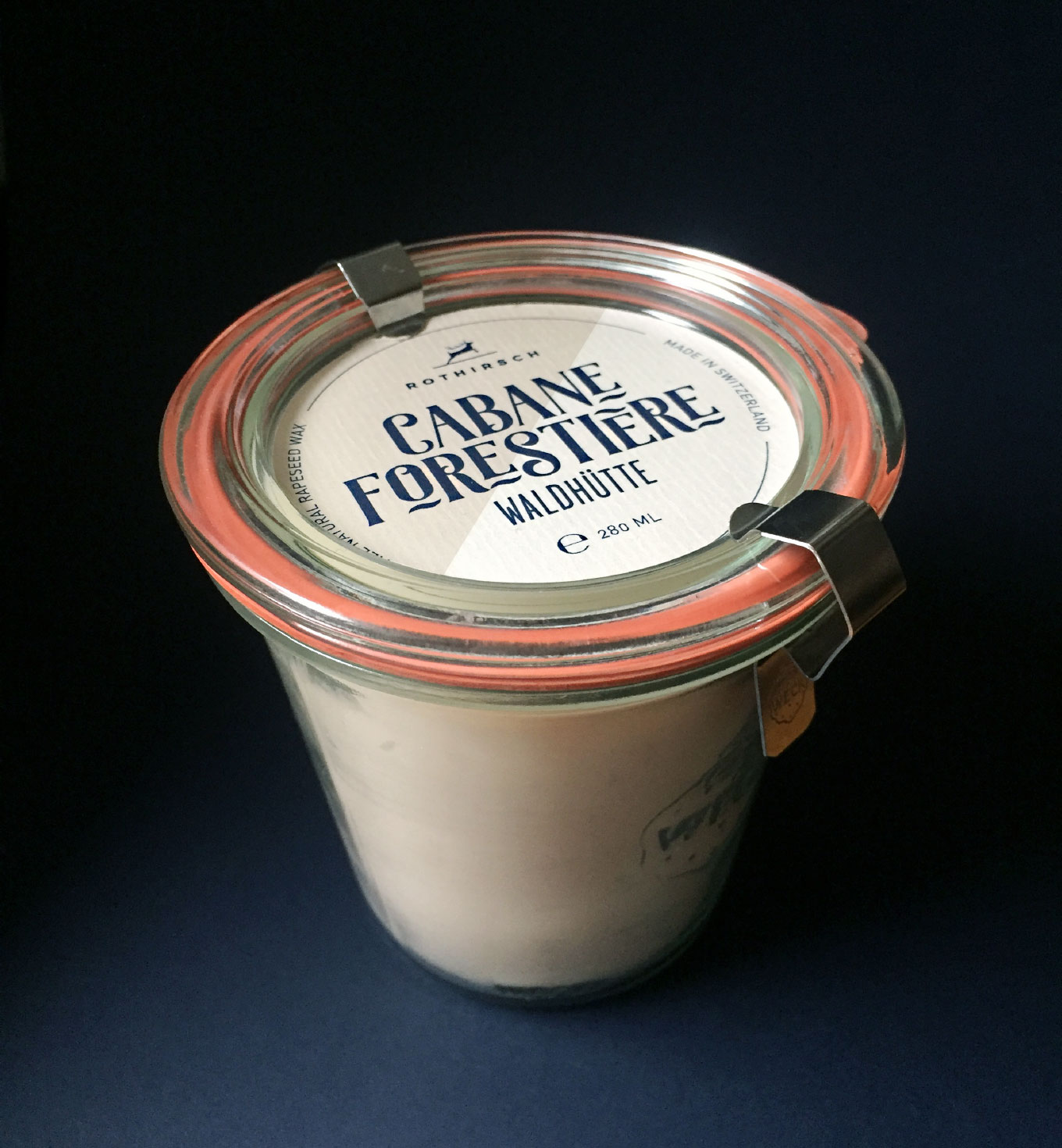 Kerzen Rothirsch Packaging