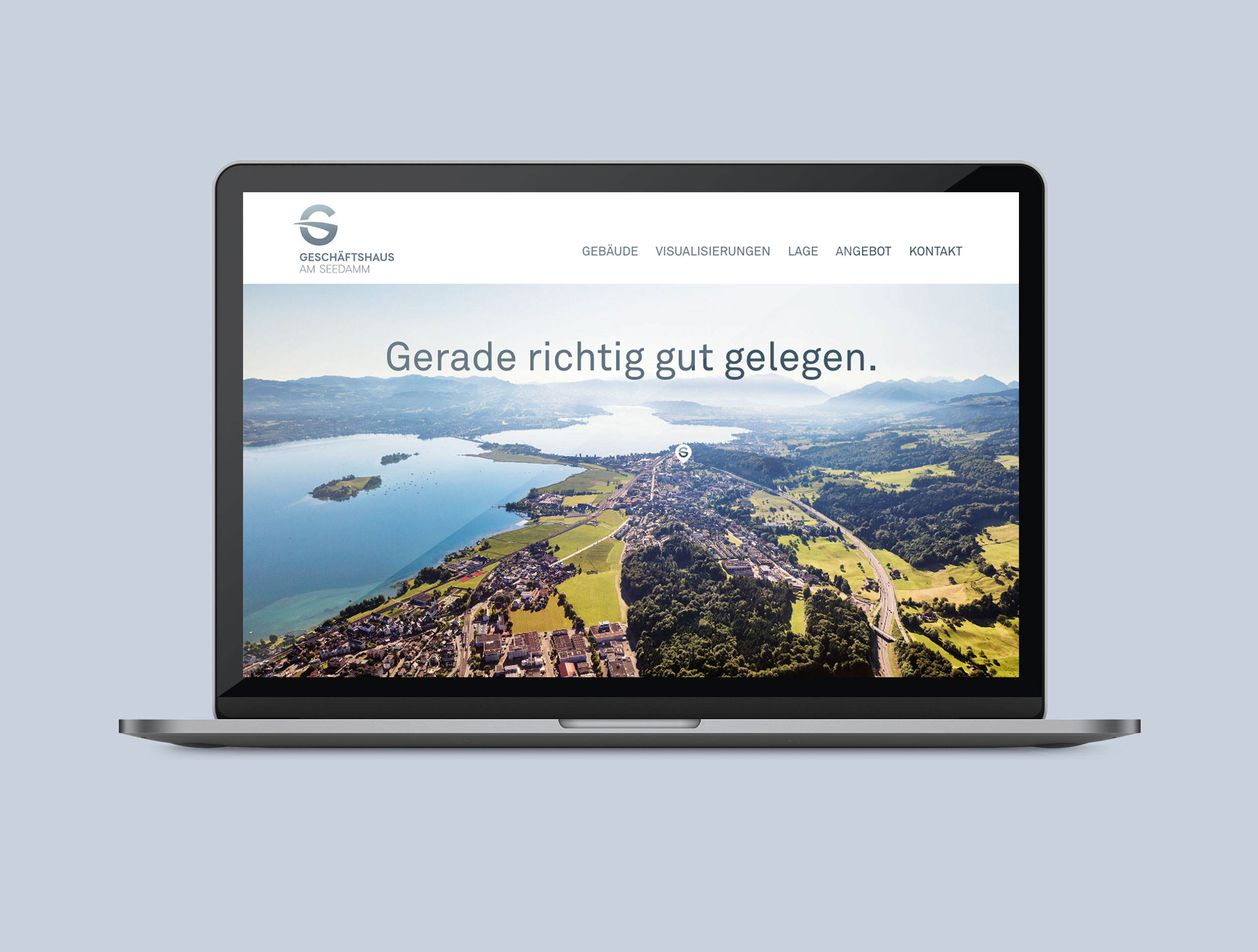 Geschaeftshaus am Seedamm Website