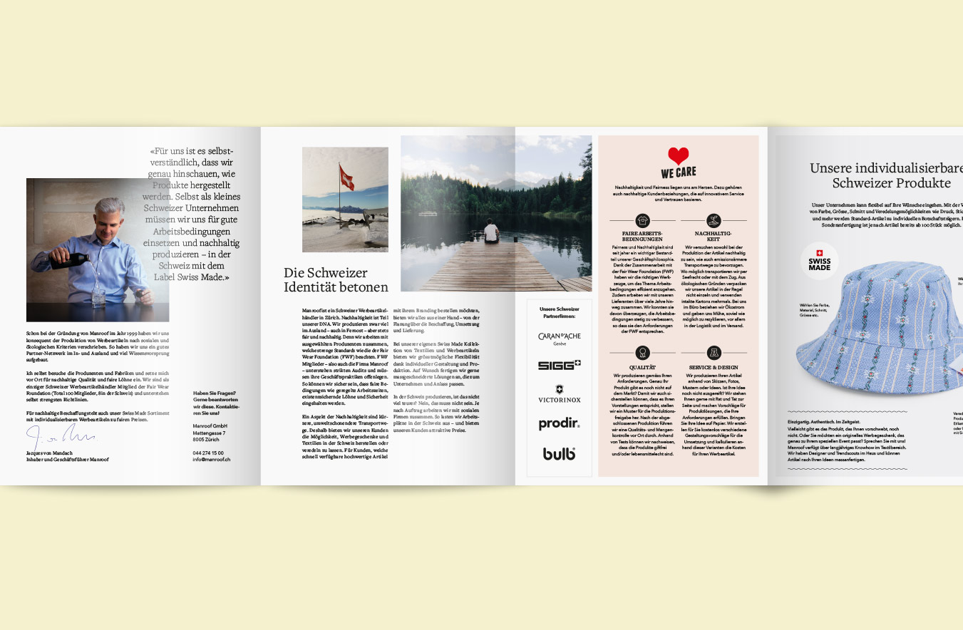 Manroof Mailing Leporello