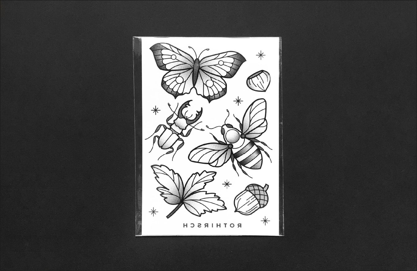 Rothirsch-Tattoo-Design-1