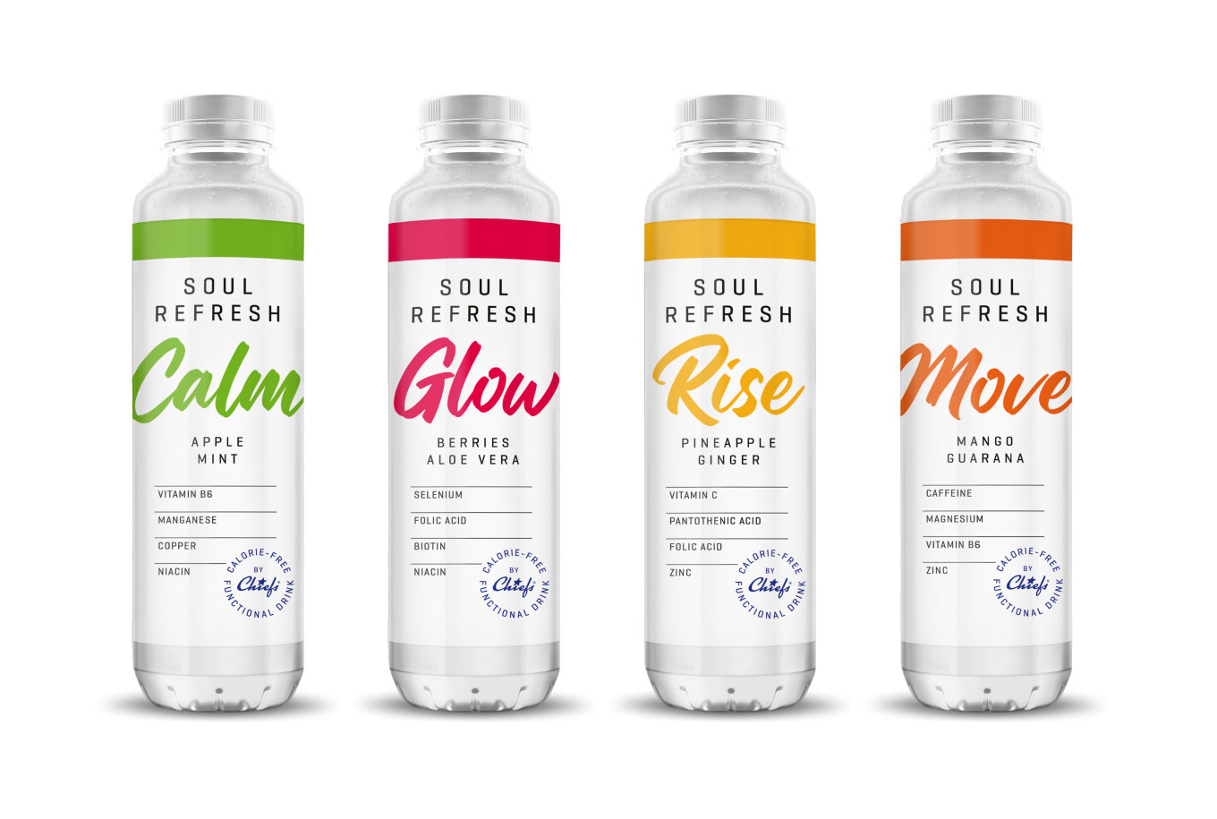 Soul Refresh Bottles Design