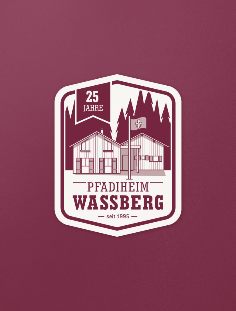 Pfadi Muur Logo 25 Jahre