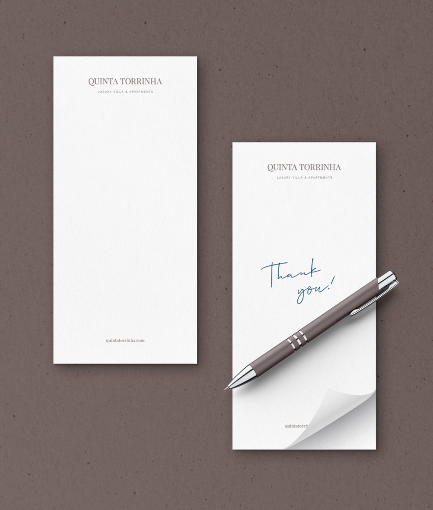 Notepad für Quinta Torrinha